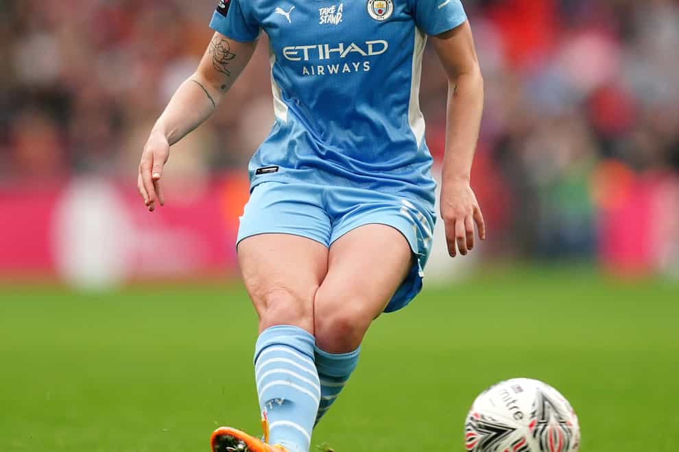 Vicky Losada is hoping Keira Walsh (pictured) can bring her England form to Manchester City’s bid for Champions League qualification (Mike Egerton/PA)