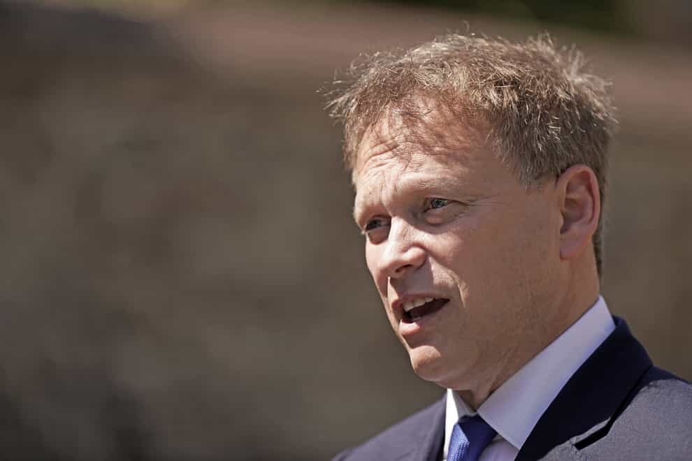 Grant Shapps (Aaron Chown/PA)