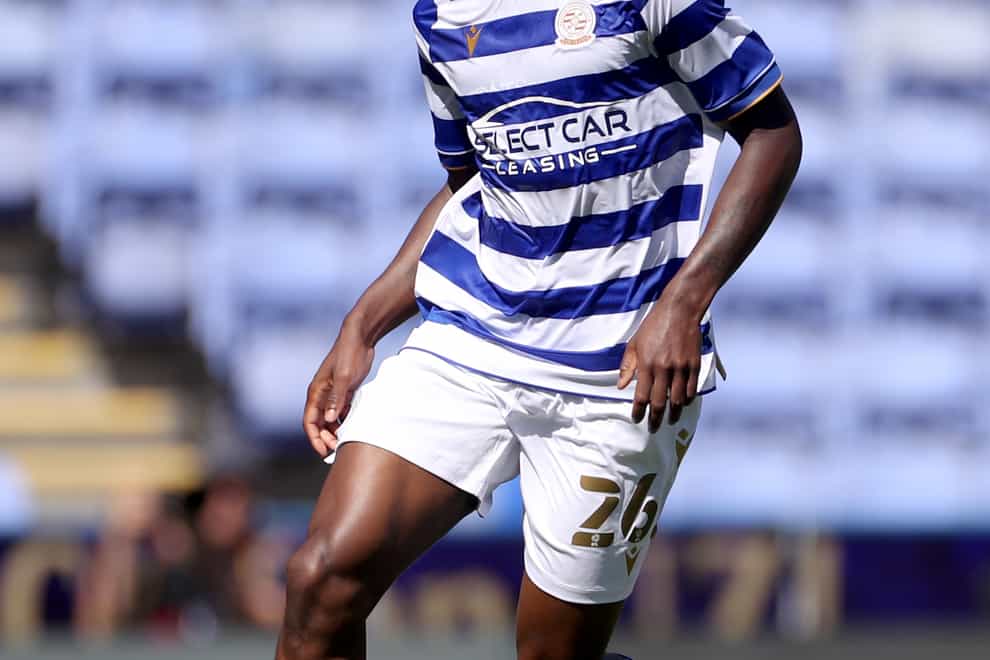 Tyrese Fornah scored the only goal of the game for Reading (Bradley Collyer/PA)