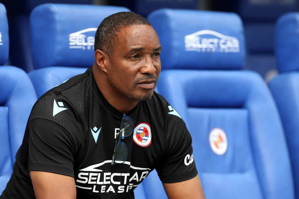 Reading manager Paul Ince saw his side claim a narrow victory (Bradley Collyer/PA)