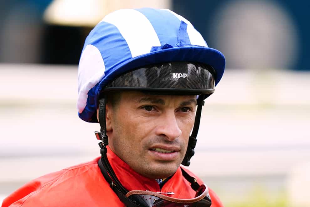 Silvestre de Sousa was in the winner’s enclosure at Yarmouth on Sunday, his last day before heading to Hong Kong (Mike Egerton/PA)