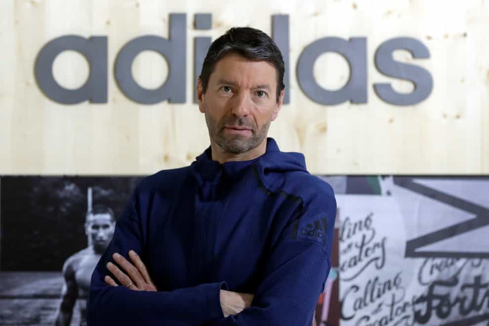 CEO of German sports equipment company Adidas AG, Kasper Rorsted, is leaving (Matthias Schrader/AP)