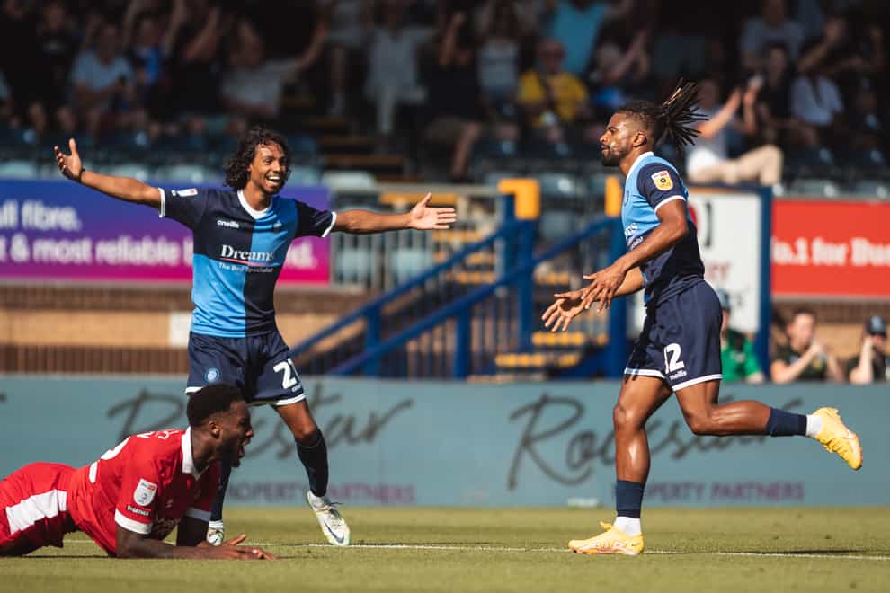 D’Mani Mellor (left) is a doubt for Wycombe (Rhianna Chadwick/PA)