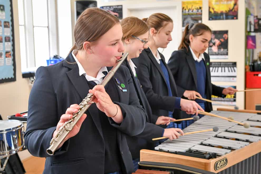 Creative arts subjects such as music could be at risk of becoming the preserve of private schools, an education union has warned (Ben Birchall/PA)