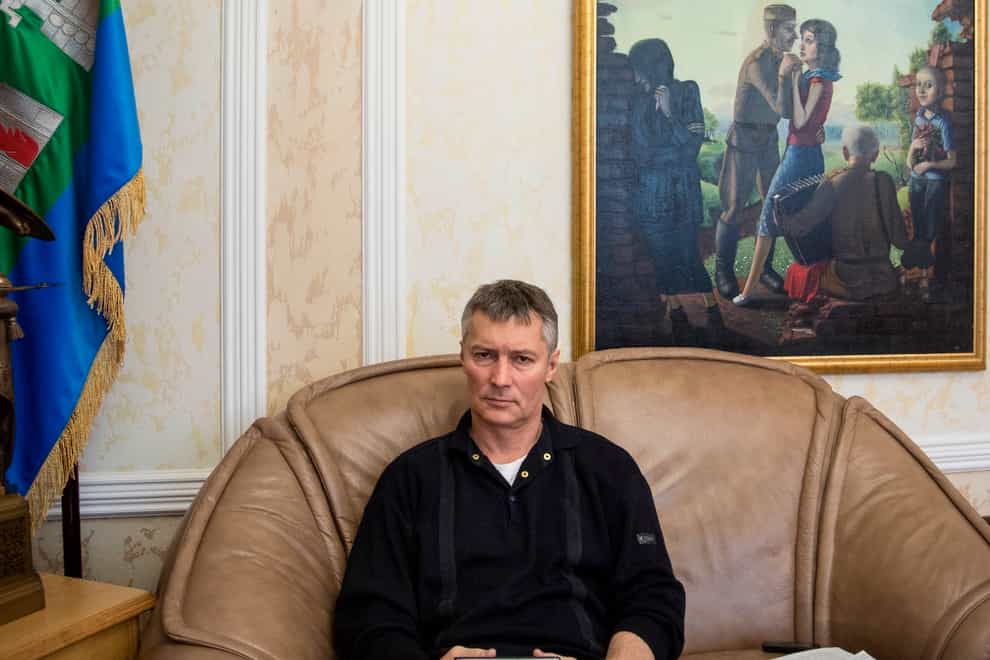 Yekaterinburg mayor Yevgeny Roizman (Nataliya Vasilyeva/AP)
