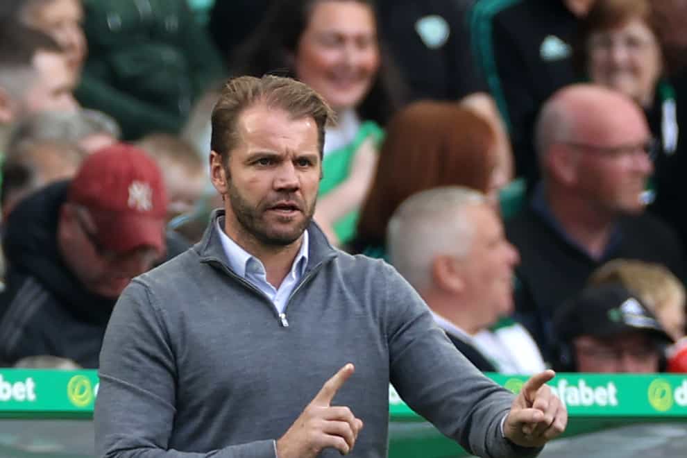 Robbie Neilson is eyeing the Europa group stage (Steve Welsh/PA)