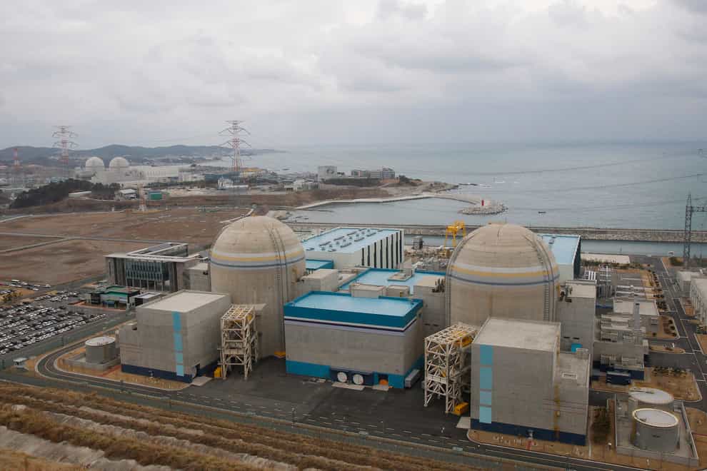 Nuclear power plants in Ulsan, South Korea. South Korea has signed a 2.25 billion dollar deal with a Russian state-run nuclear energy company to provide components for Egypt’s first nuclear power plant (Ahn Young-joon/AP/PA)
