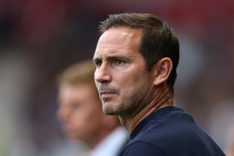 Everton manager Frank Lampard insists the club will sign a new striker (Barrington Coombs/PA)