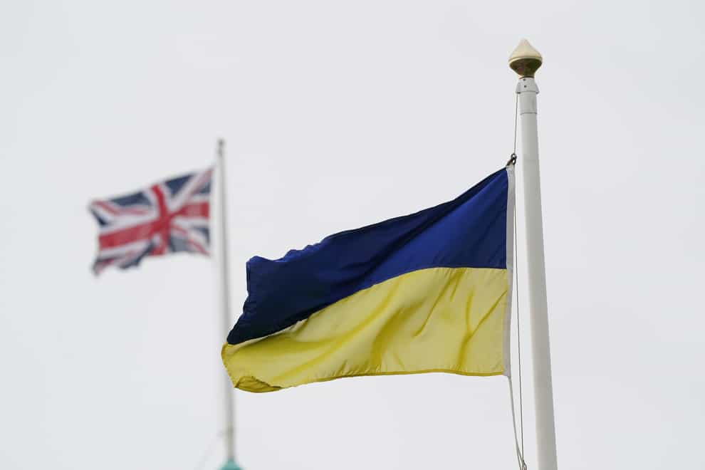 Government figures show 118,000 people had arrived in the UK under the Ukraine visa schemes as of Monday (PA)