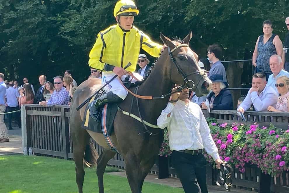Karl Burke’s Bright Diamond was an impressive winner on debut at Newmarket and now takes the step up to Group Three company in the William Hill Prestige Stakes (PA)