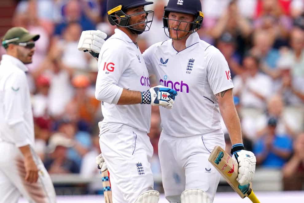 Ben Foakes, left, and Ben Stokes (Nick Potts/PA)