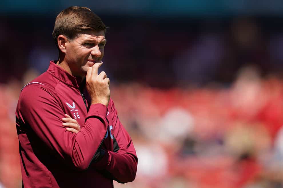 Aston Villa manager Steven Gerrard believes they will find their form. (Nick Potts/PA)