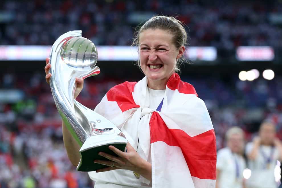 Ellen White called time on her career after winning Euro 2022 (Nigel French/PA)