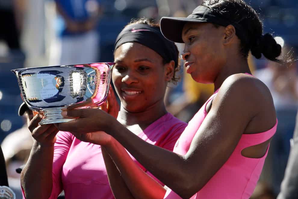 Serena (left) and Venus Williams will again play doubles at the US Open (Darron Cummings/AP)