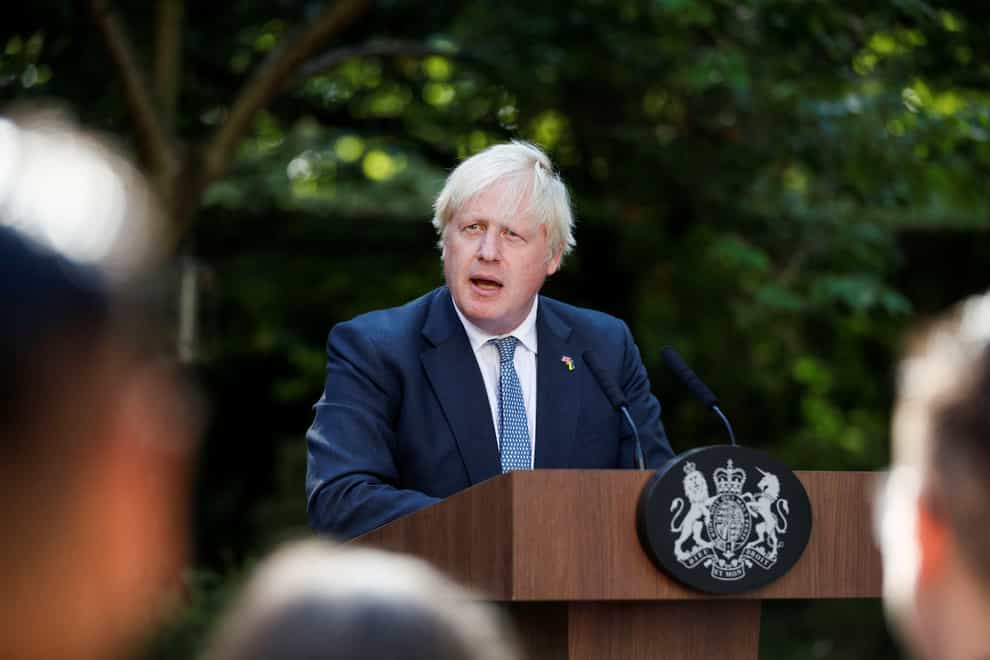 Prime Minister Boris Johnson (Peter Nicholls/PA)