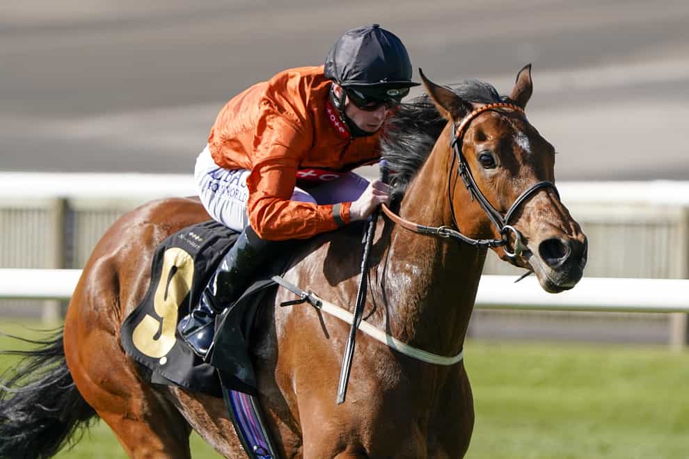 Jack Mitchell timed his run to perfection aboard Double Or Bubble (Alan Crowhurst/PA)