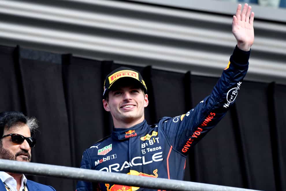 Max Verstappen raced to victory at the Belgian Grand Prix (Geert Vanden Wijngaert/AP)