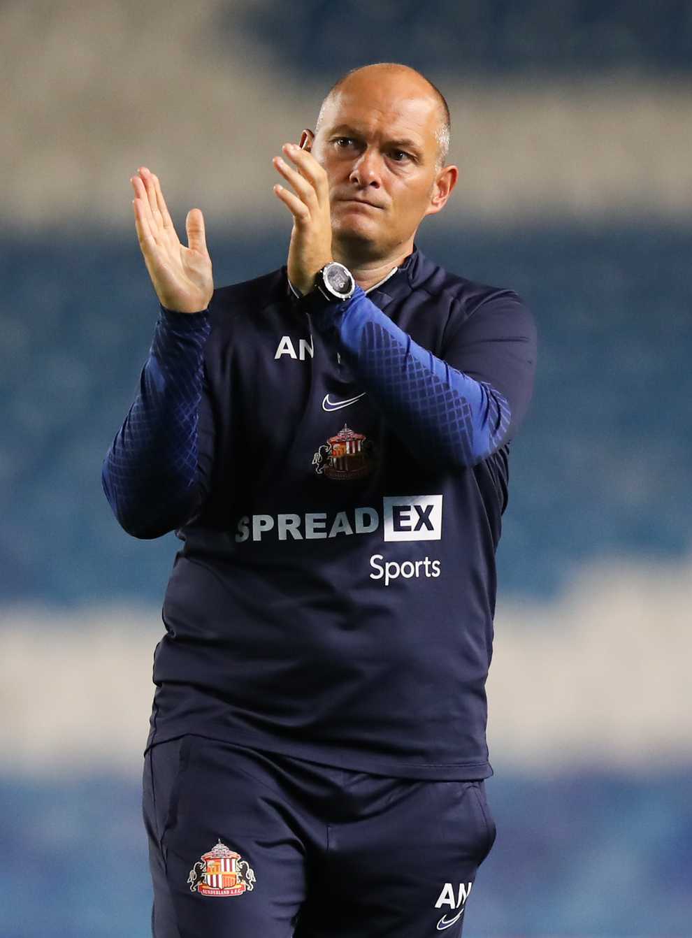 Alex Neil has left Sunderland to take over as manager of Championship rivals Stoke. (Isaac Parkin/PA)