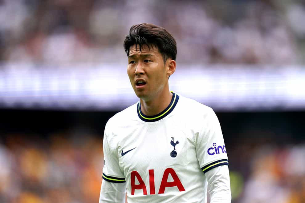 Son Heung-min has the support of his manager (John Walton/PA)