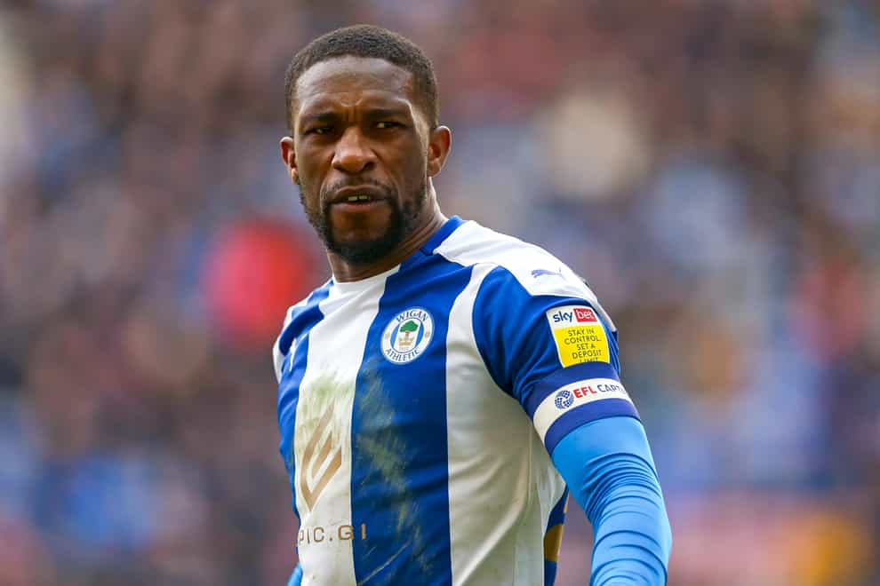 Tendayi Darikwa could miss out for Wigan when they face West Brom on Tuesday night (Barrington Coombs/PA)