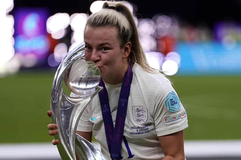 Lauren Hemp hopes England’s Euro 2022 success will spark significant growth in the women’s game (Danny Lawson/PA)