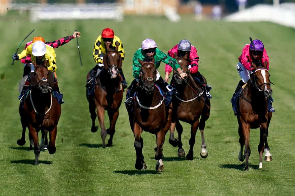 Adaay in Asia (centre) holds an entry at York this weekend (John Walton/PA)