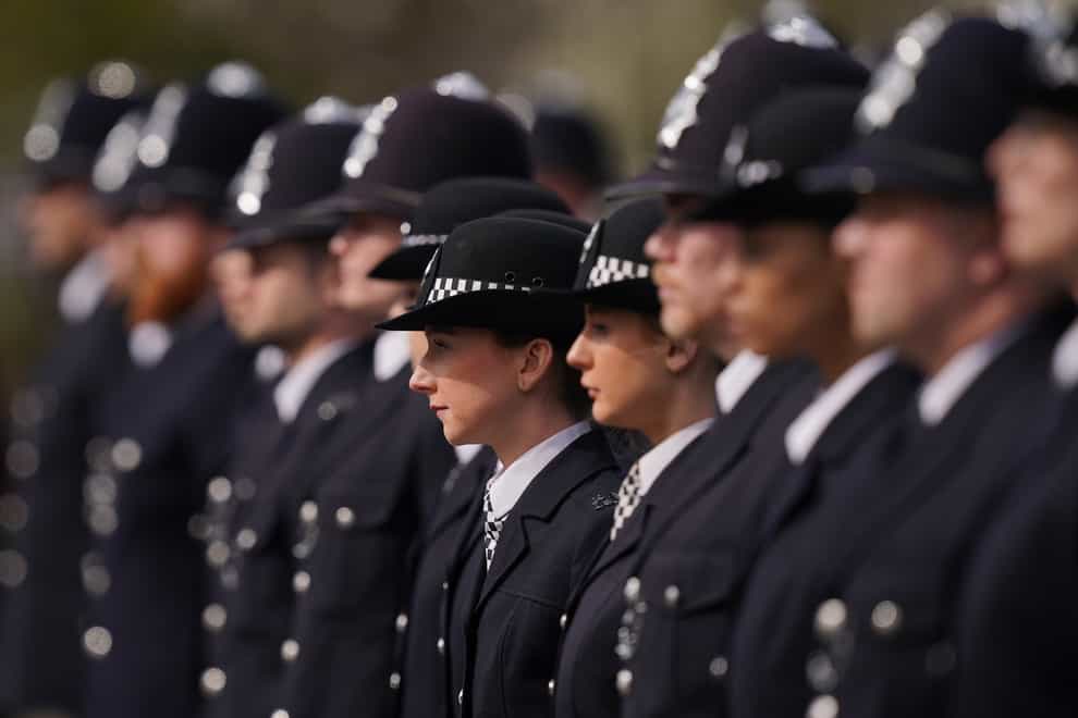 The next prime minister should replace the College of Policing and commission an independent review into initial police training amid falling public confidence, according to a new proposal (Yui Mok/PA)