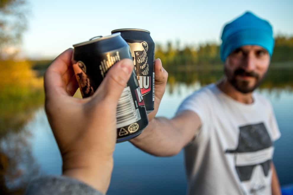 Drinking beer in Finland (Alamy/PA)