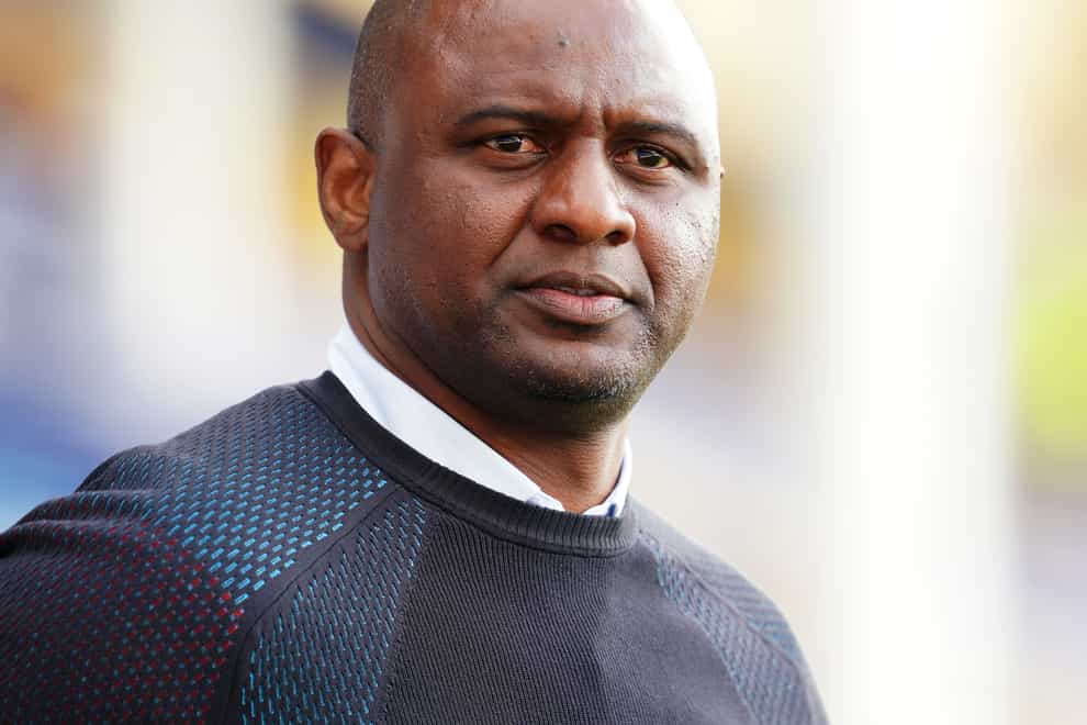 Patrick Vieira wants to strengthen his squad (PA)