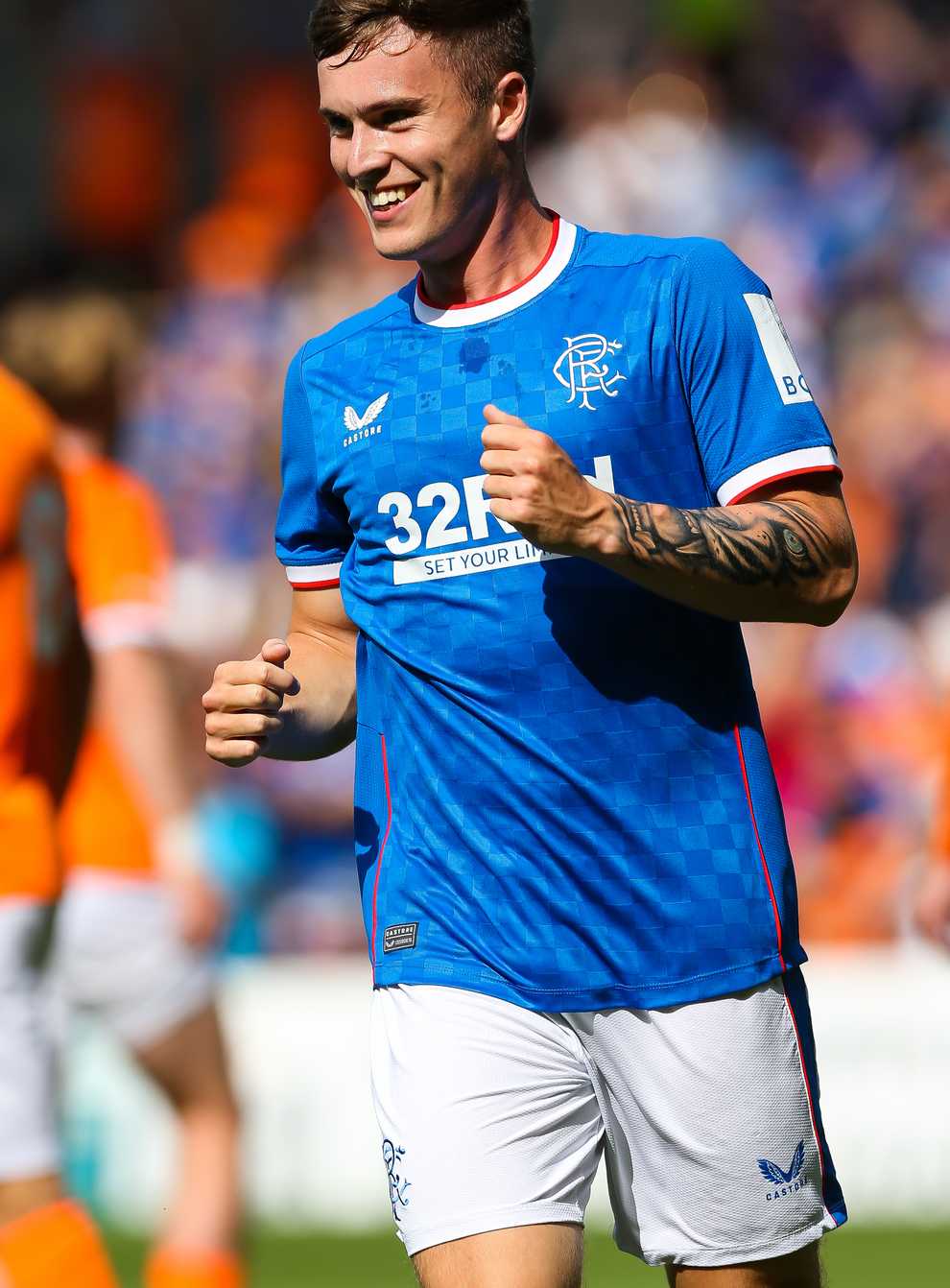Rangers’ Charlie McCann happy to get more first-team action (Barrington Coombs/PA)