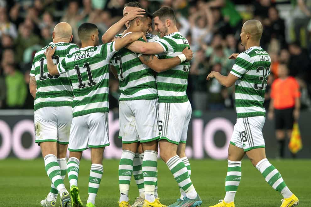 Celtic eased through (Trevor Martin/PA)