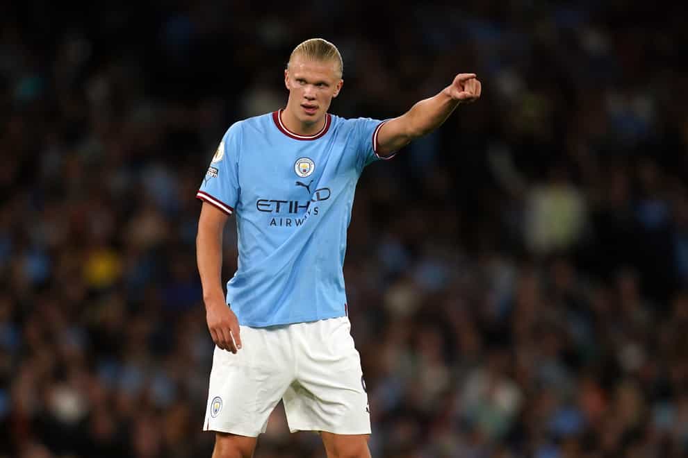 Erling Haaland has been backed to be a Manchester City great (Nick Potts/PA)