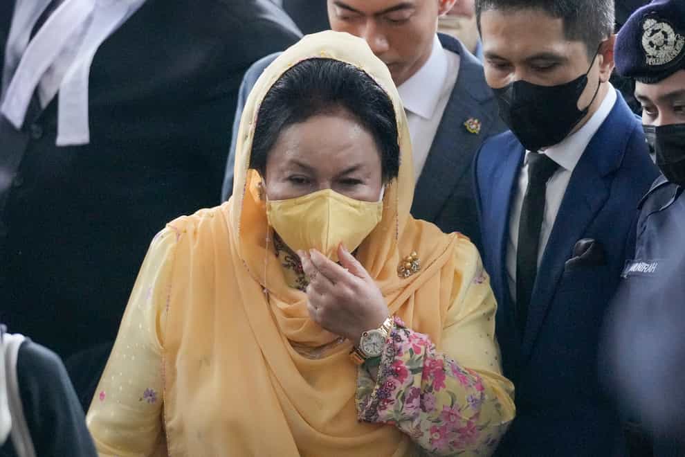 Rosmah Mansor (AP Photo/Vincent Thian)