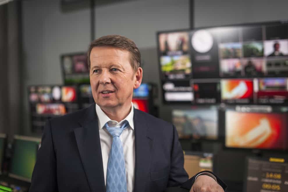 Bill Turnbull after his final episode of BBC Breakfast (BBC/PA)