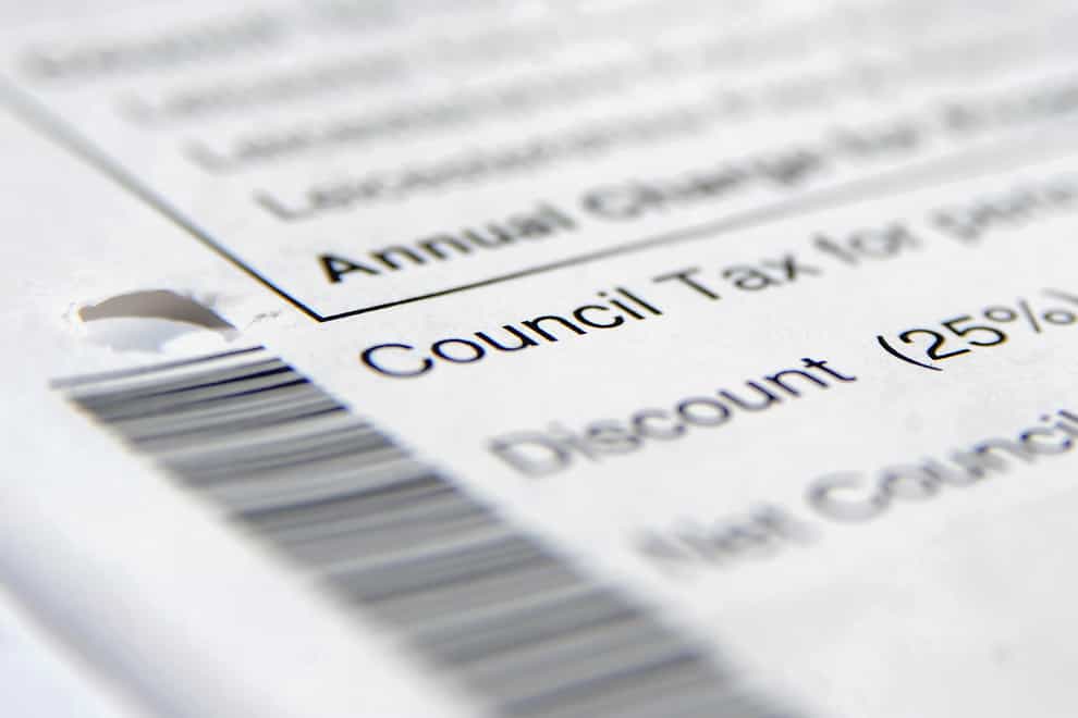 Some 2.7 million eligible households in England had yet to receive a £150 council tax rebate from the Government at the end of July (Joe Giddens/PA)