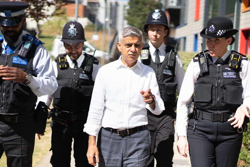 Mayor of London Sadiq Khan said the Notting Hill Carnival is ‘a really important part of the fabric of London’ (PA)
