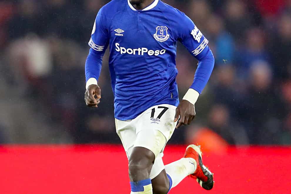 Idrissa Gana Gueye has returned to Everton from Paris St Germain (Julien Poupart/PA)