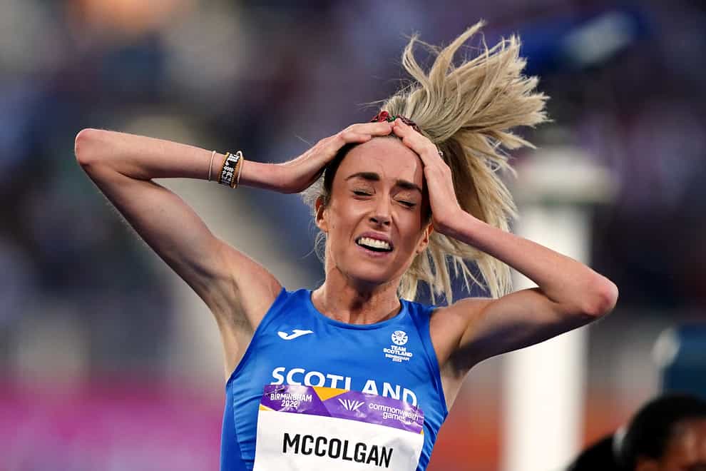 Eilish McColgan has been forced to withdraw from the TCS London Marathon (Mike Egerton/PA)