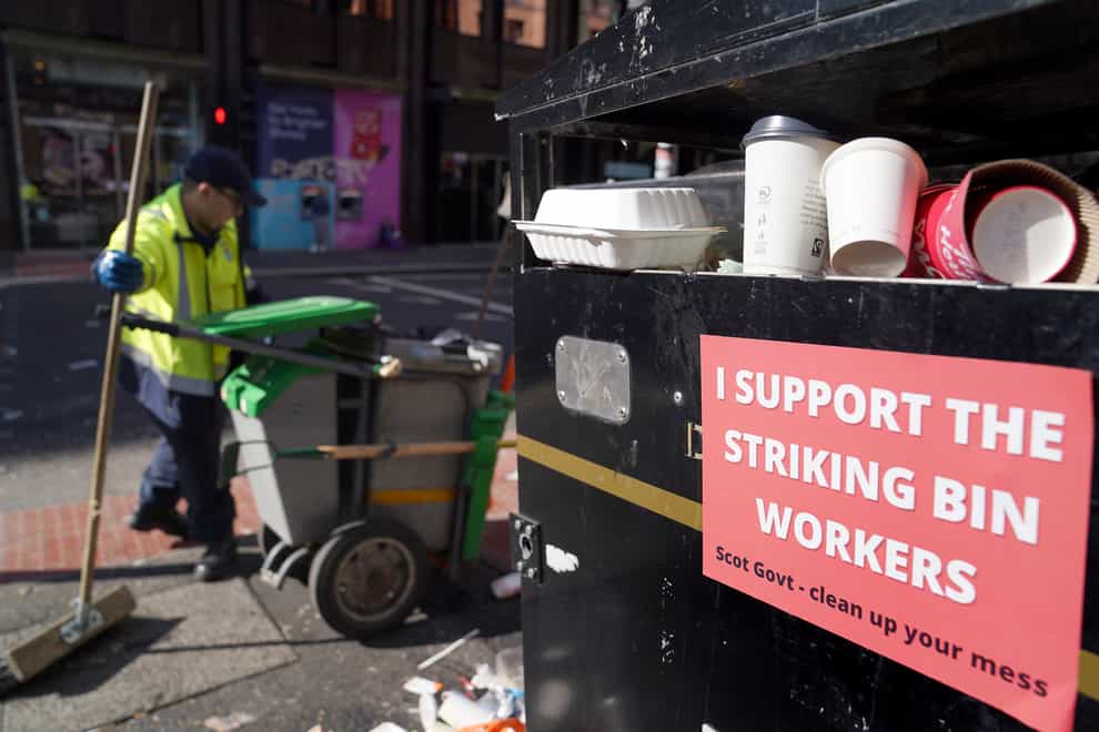 Further strikes are planned for next week (Andrew Milligan/PA)