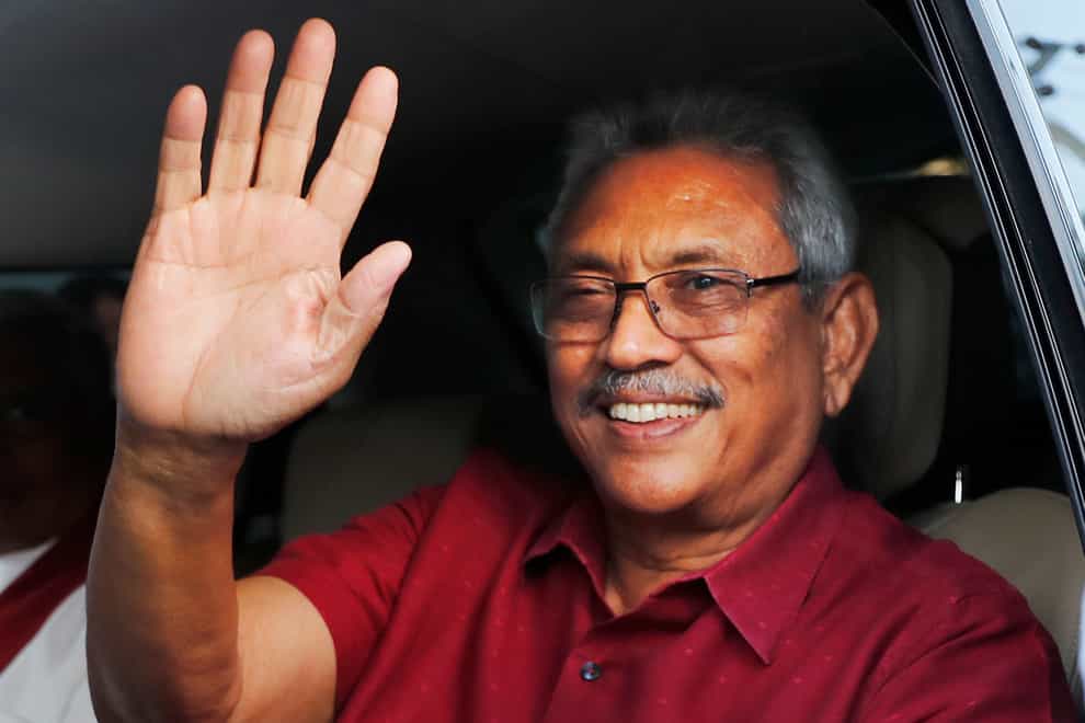 Gotabaya Rajapaksa (Eranga Jayawardena/AP)