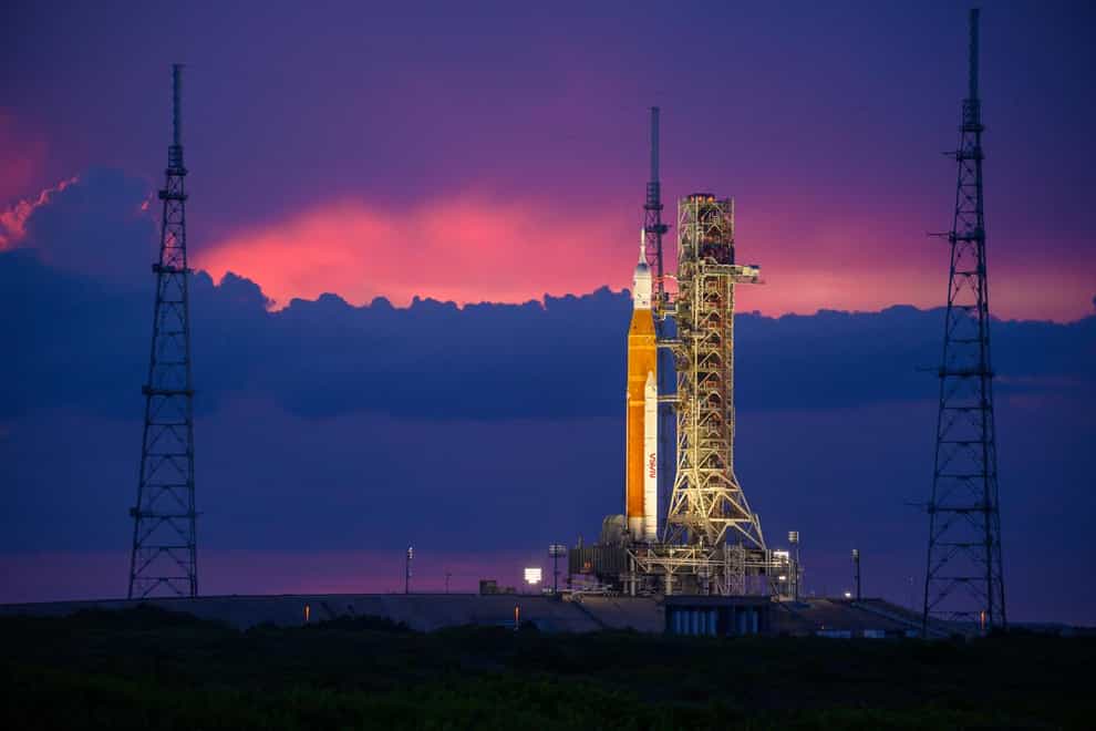 Nasa is to attempt Artemis 1 moon mission launch on Saturday (Eric Bordelon/Nasa)