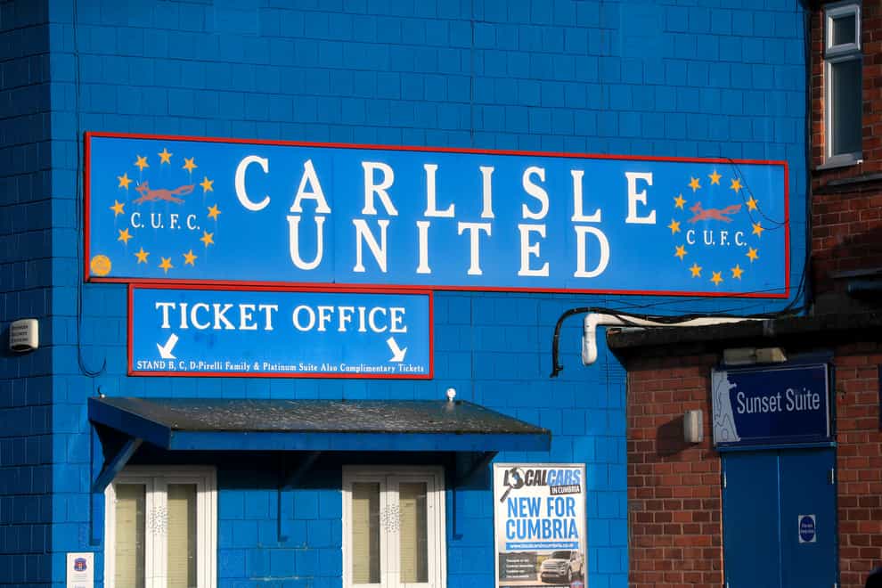 Carlisle hit back for a draw (Mike Egerton/PA)