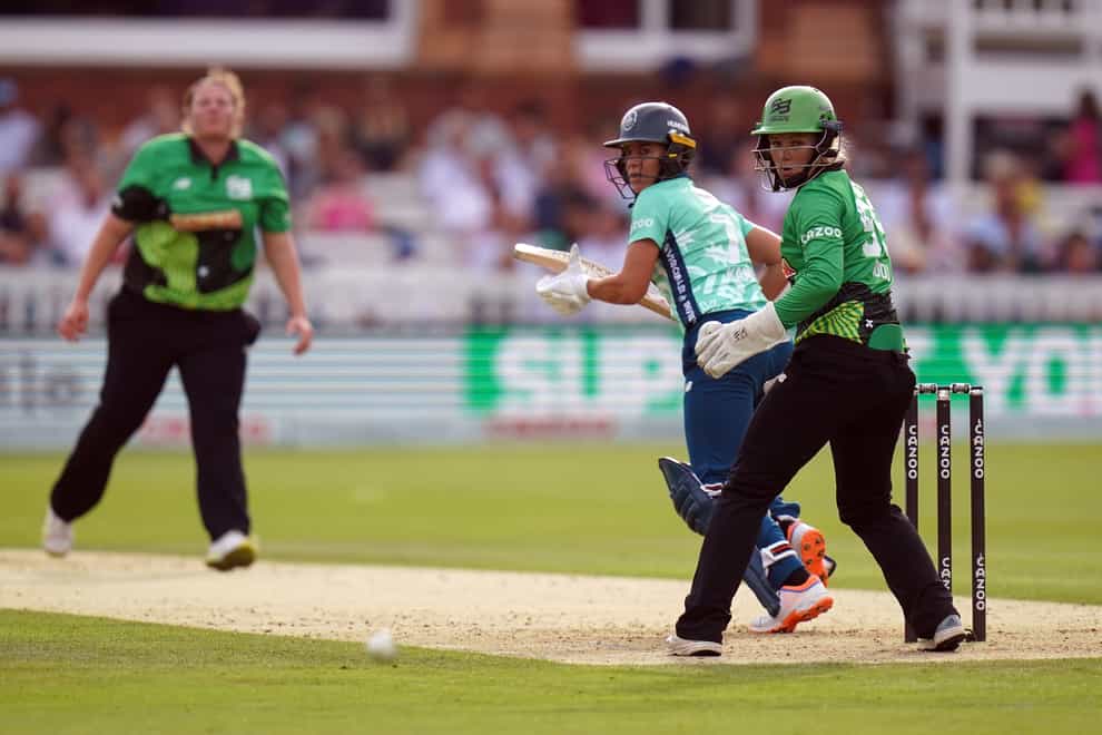 Oval Invincibles Women’s Marizanne Kapp was the star (Adam Davy/PA)