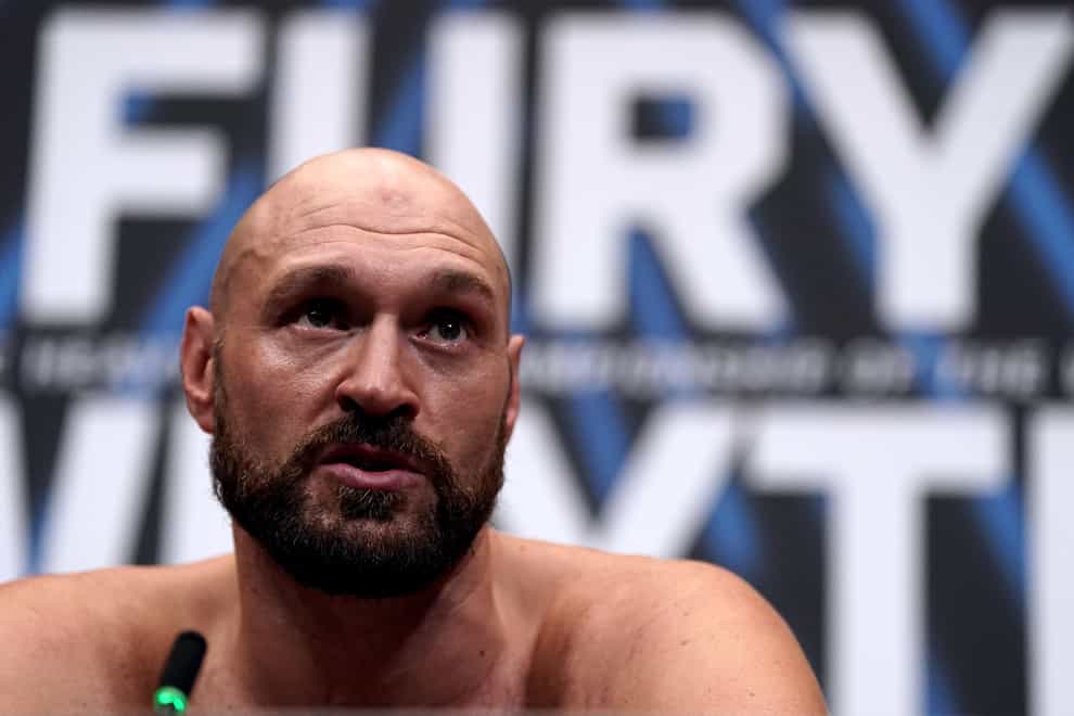 Tyson Fury made headlines at the WWE show in Cardiff (Nick Potts/PA)