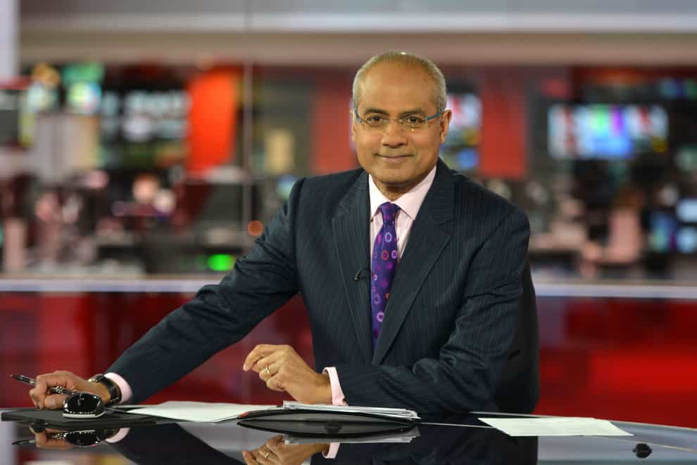 George Alagiah has said continuing to present BBC News at Six keeps him feeling ‘mentally rejuvenated’ (Jeff Overs/BBC/PA)