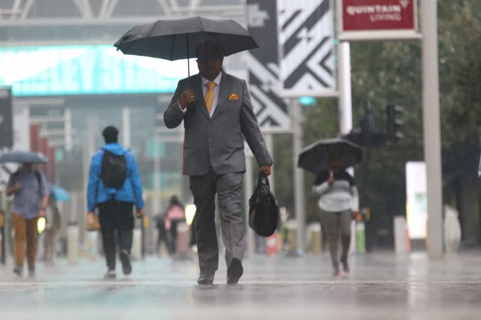 The Met Office has issued a warning (James Manning/PA)