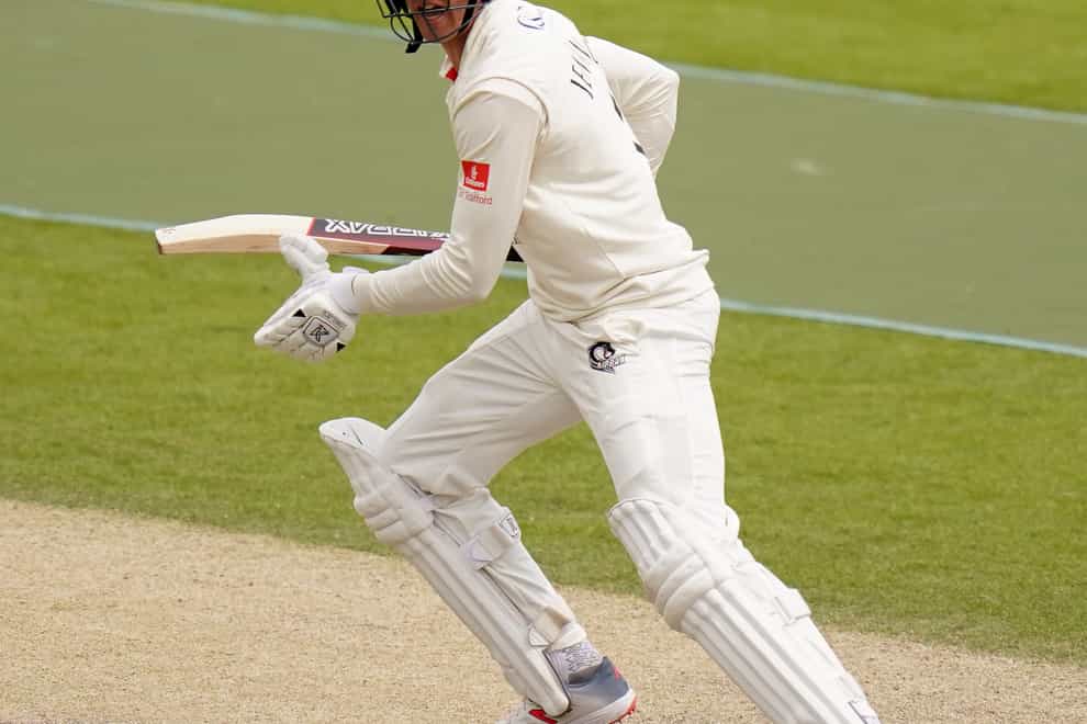 Lancashire’s Keaton Jennings was in fine form again against Roses rivals Yorkshire (Adam Davy/PA)