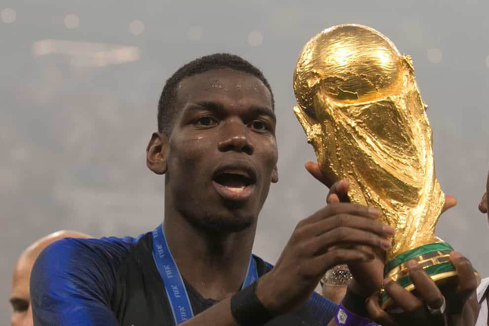 Paul Pogba is a doubt for the World Cup (Owen Humphreys/PA)