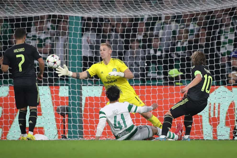 Celtic lost their Champions League opener to Real Madrid (Scott Heppell/AP/PA)