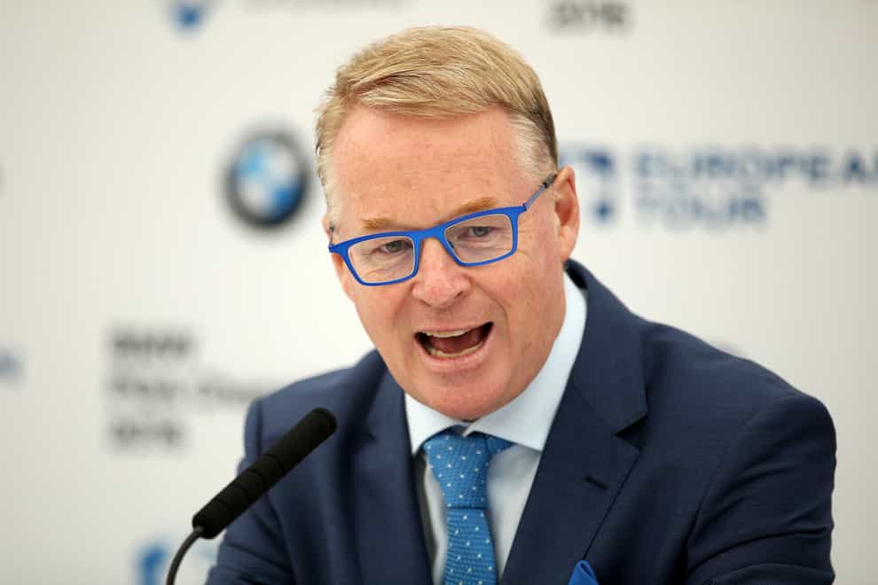 Chief executive Keith Pelley launched a staunch defence of the DP World Tour ahead of the BMW PGA Championship (Steven Paston/PA)